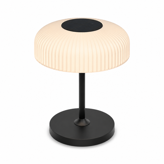 Mushroom Glow Solar Table Lamp Warm White 3000K