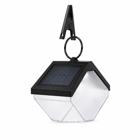 Solar Clip-On Hexagon Lantern Light