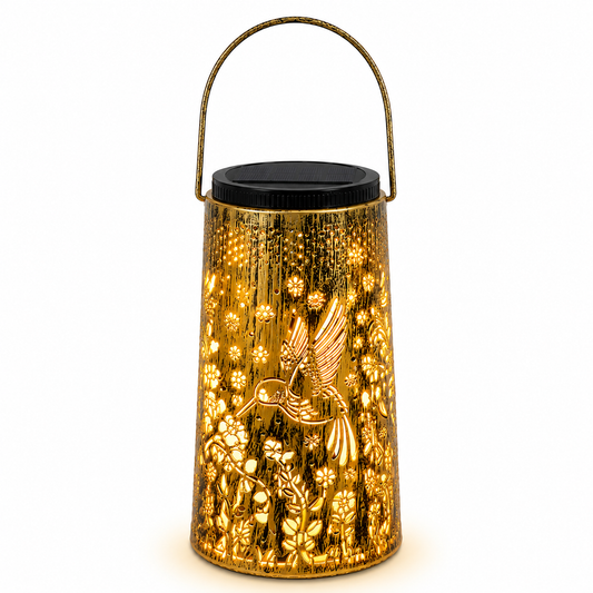 Solar Shadow-Pattern Lantern