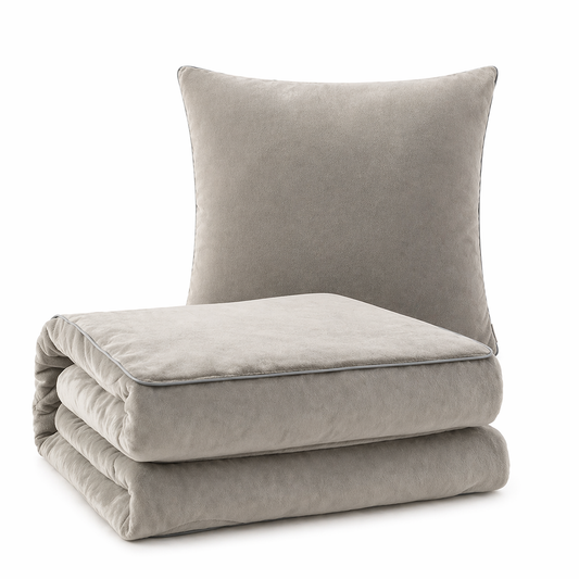 A Sleek Throw That Zips Into a Pillow-Lounge-Ready Comfort