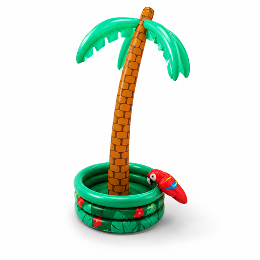 1.8M Inflatable Palm Tree Ice Cooler for Poolside & Party Drinks