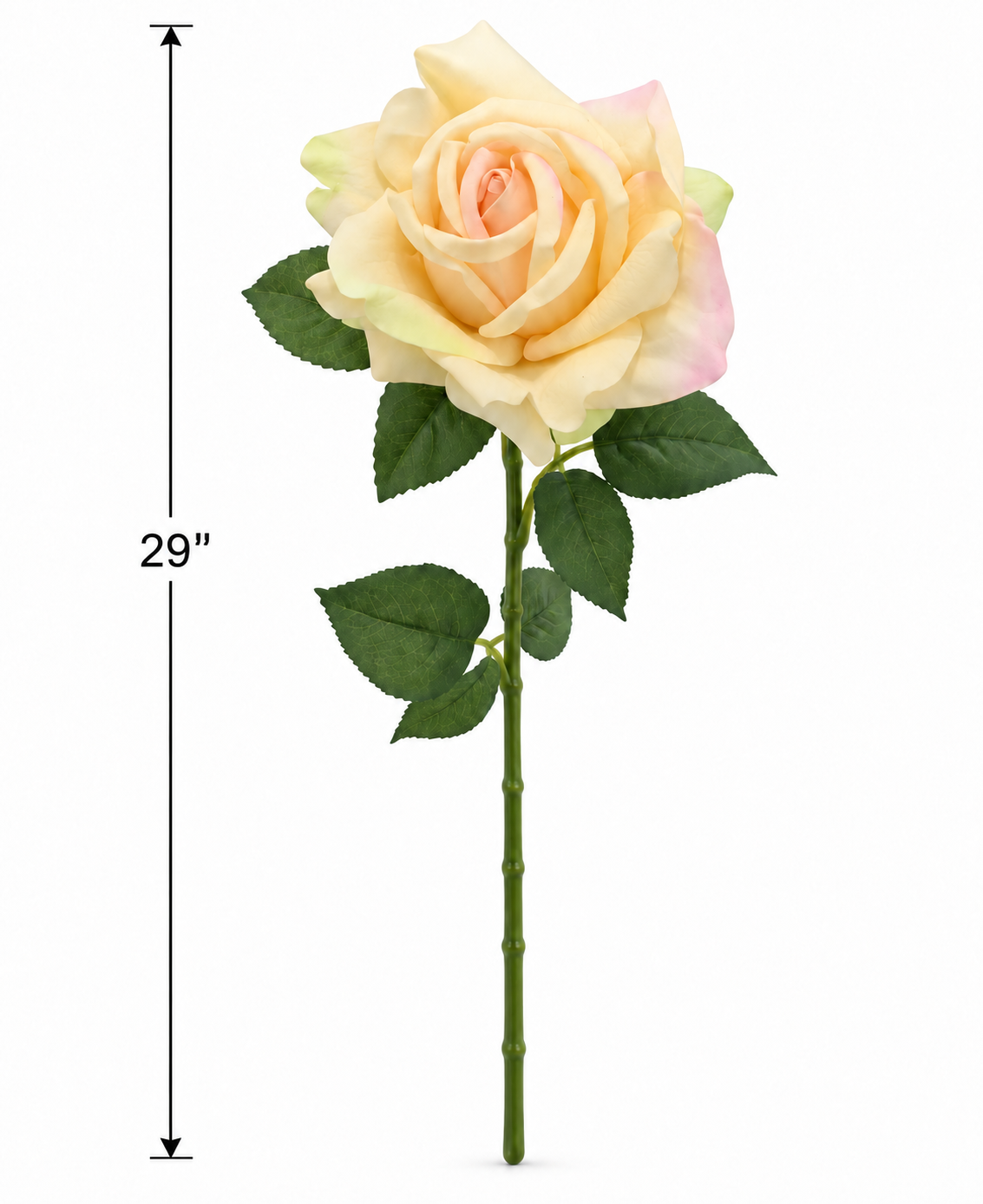 Real-Touch Faux Rose (29 in H)