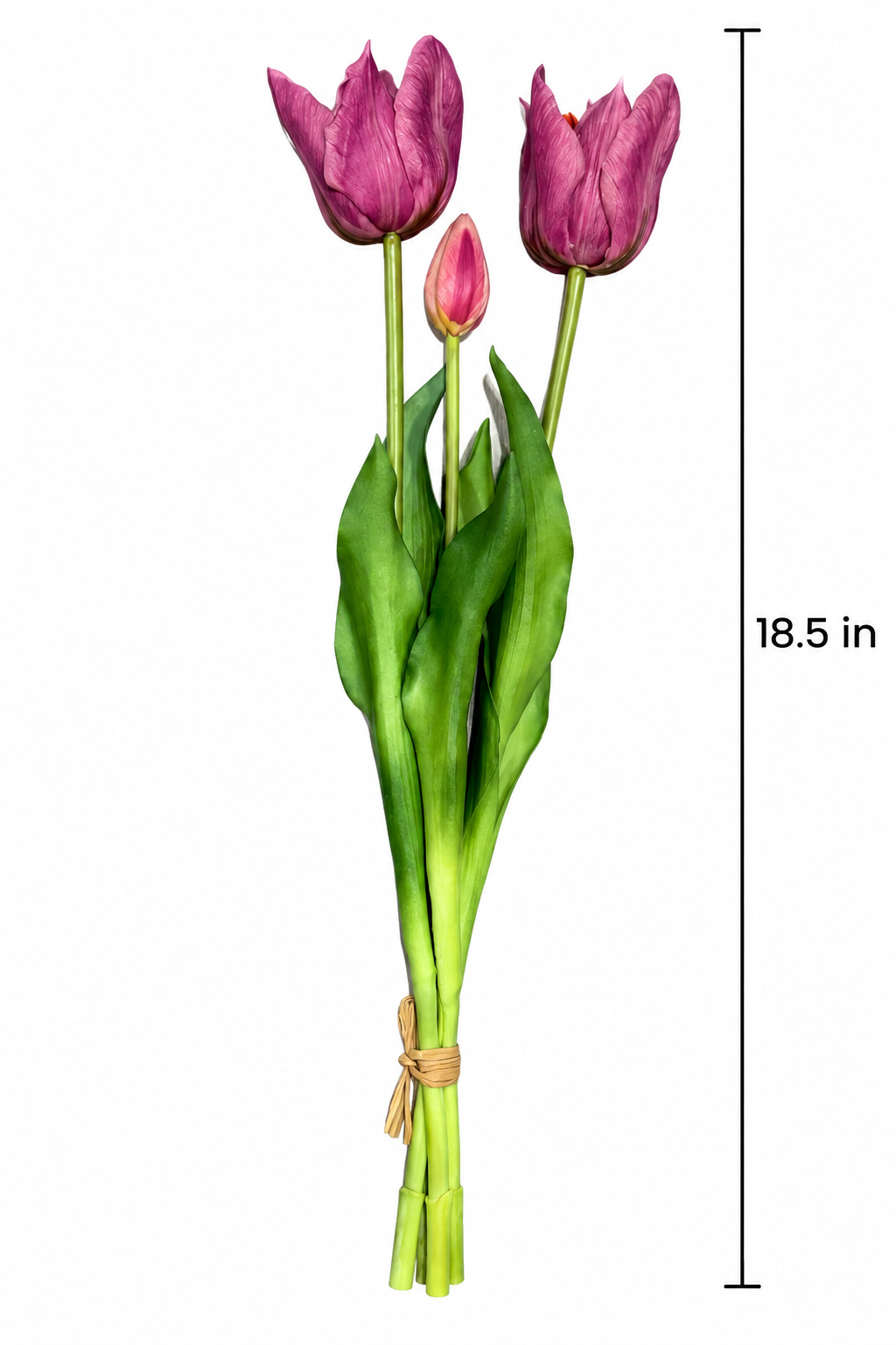 A213 Faux Tulip Bouquet (18.90 in H)