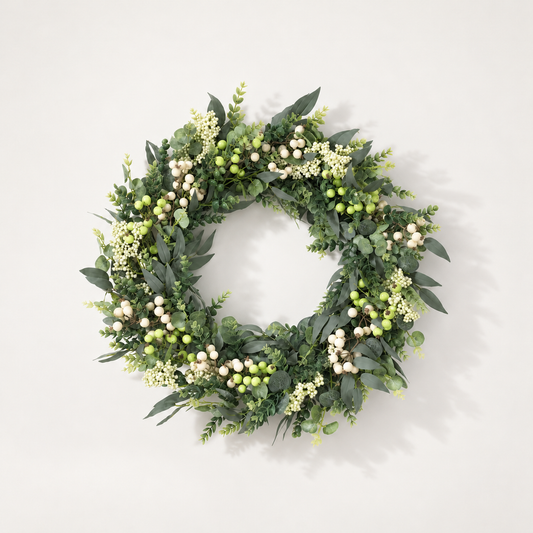 Green Fruit Wreath (23.62 in Diameter)