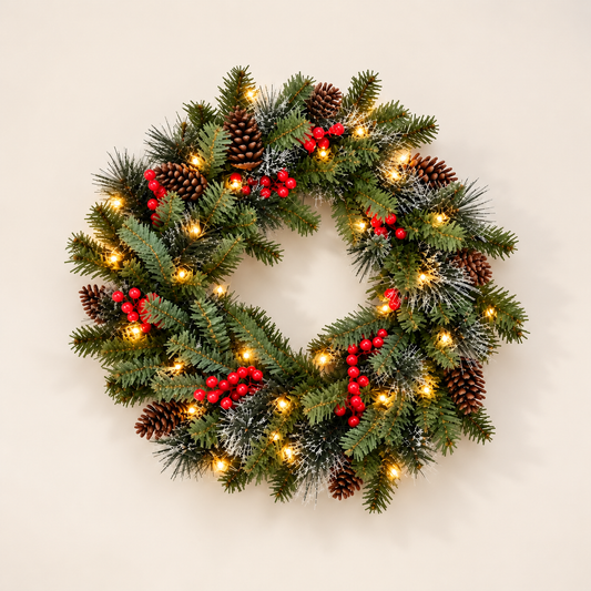 Christmas Wreath (23.62 in Diameter)
