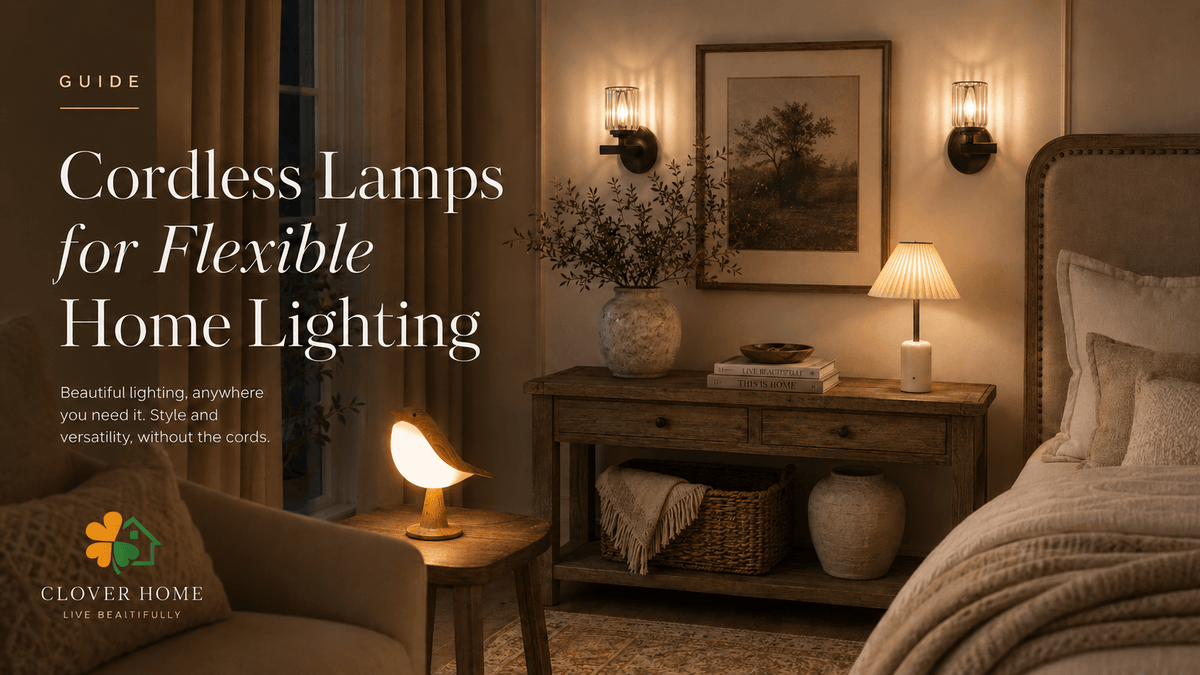 Cordless Lamps for Flexible Home Lighting