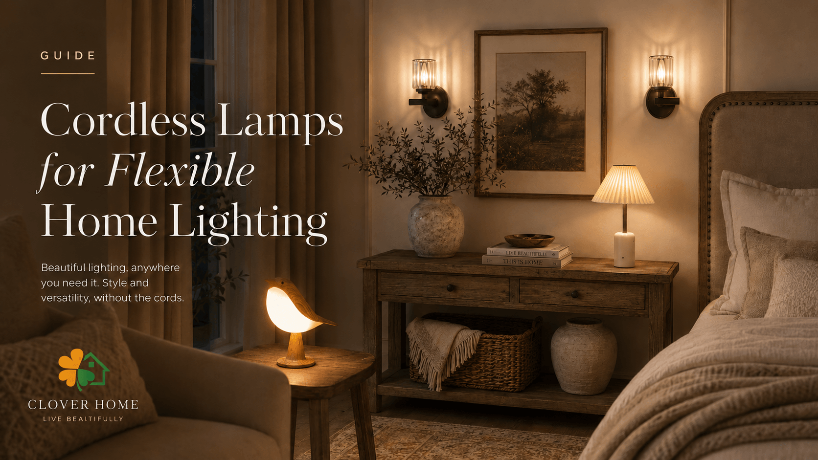 Cordless Lamps for Flexible Home Lighting