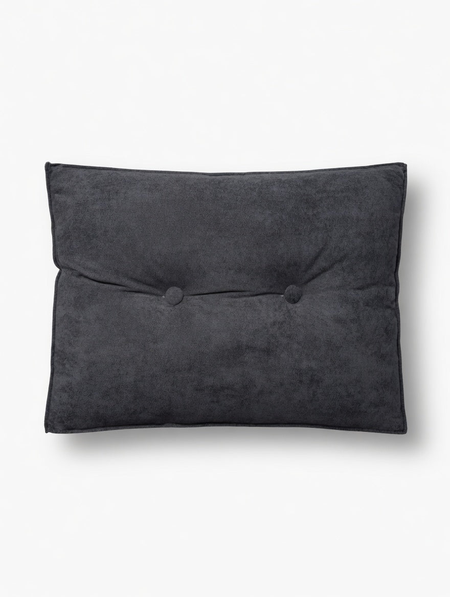 Cloud-Plush Tufted Backrest Cushion-Bed & Sofa Support Pillows (2-Pack)
