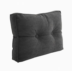 Cloud-Plush Tufted Backrest Cushion-Bed & Sofa Support Pillows (2-Pack)
