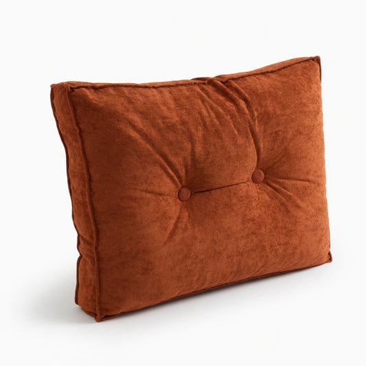 Cloud-Plush Tufted Backrest Cushion-Bed & Sofa Support Pillows (2-Pack)