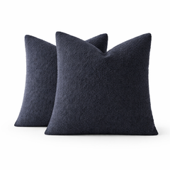 Boucle Pillow Cover-Cozy Textured Loop Yarn (Cover Only)