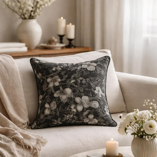 Atelier Botanica Jacquard Pillow Cover-18inx18in