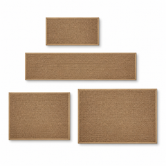 WeaveGrip Woven Kitchen & Entry Mat-Rubber-Backed, Textured, Low-Profile
