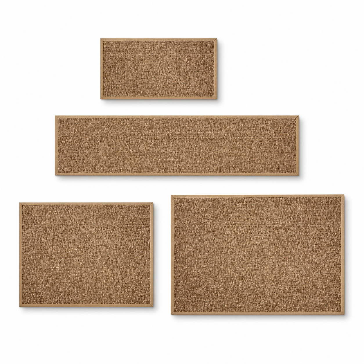 WeaveGrip Woven Kitchen & Entry Mat-Rubber-Backed, Textured, Low-Profile