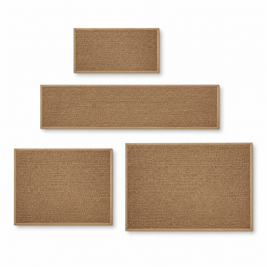 WeaveGrip Woven Kitchen & Entry Mat-Rubber-Backed, Textured, Low-Profile