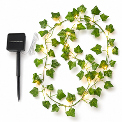 Ivy Garland LED String Lights-Solar, Battery Box, or USB Power (100 LEDs)