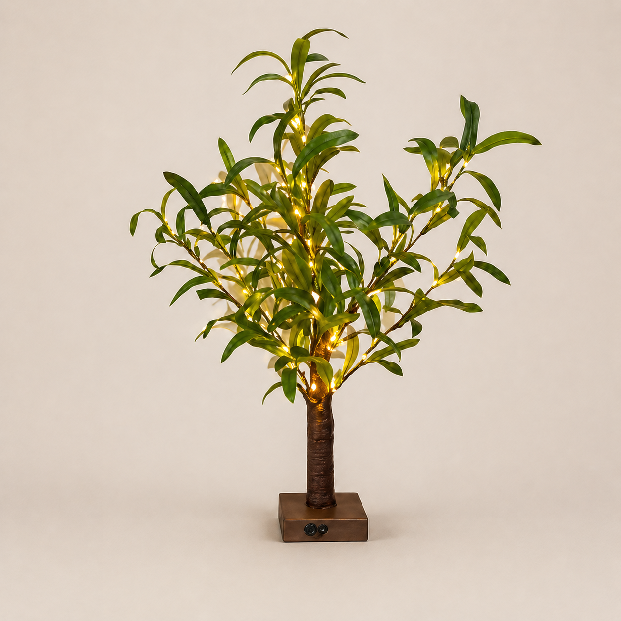 Botanical USB LED Tree Lamp-Warm White Desktop Accent Light