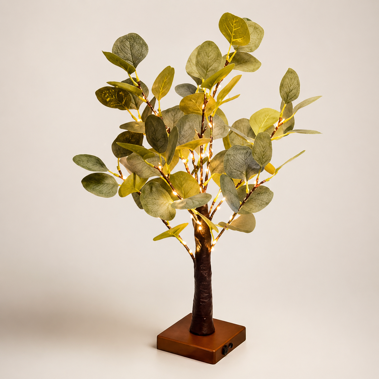 Botanical USB LED Tree Lamp-Warm White Desktop Accent Light