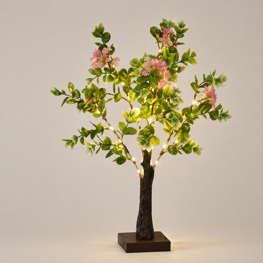 Botanical USB LED Tree Lamp-Warm White Desktop Accent Light