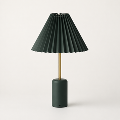 Cordless Pleated Shade Rechargeable Table Lamp