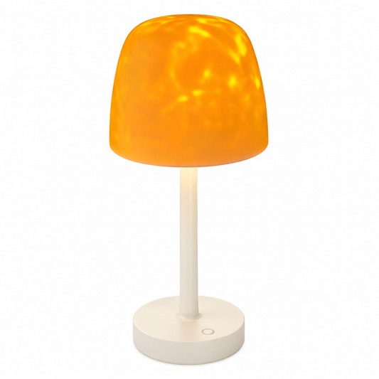Khaki Projection Night Light-Removable Shade Ambient Projector