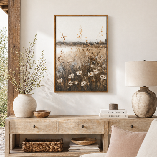 Quiet Meadow Canvas Wall Art Gallery-Wrapped
