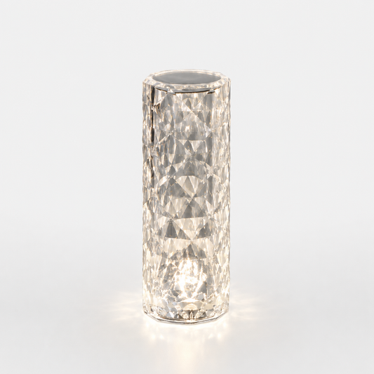 Rose Crystal Touch Dimmable Acrylic Lamp