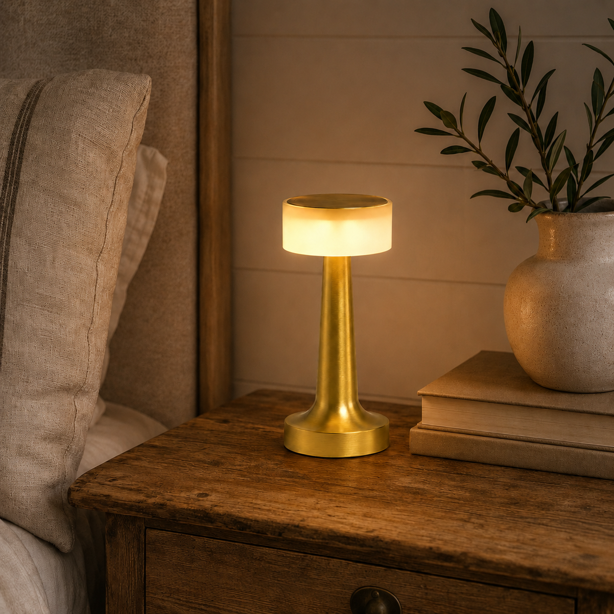 Mini Touch Dimmable Iron Table Lamp