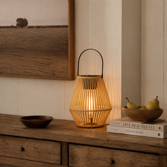 Solar Woven Hanging Lantern-Waterproof