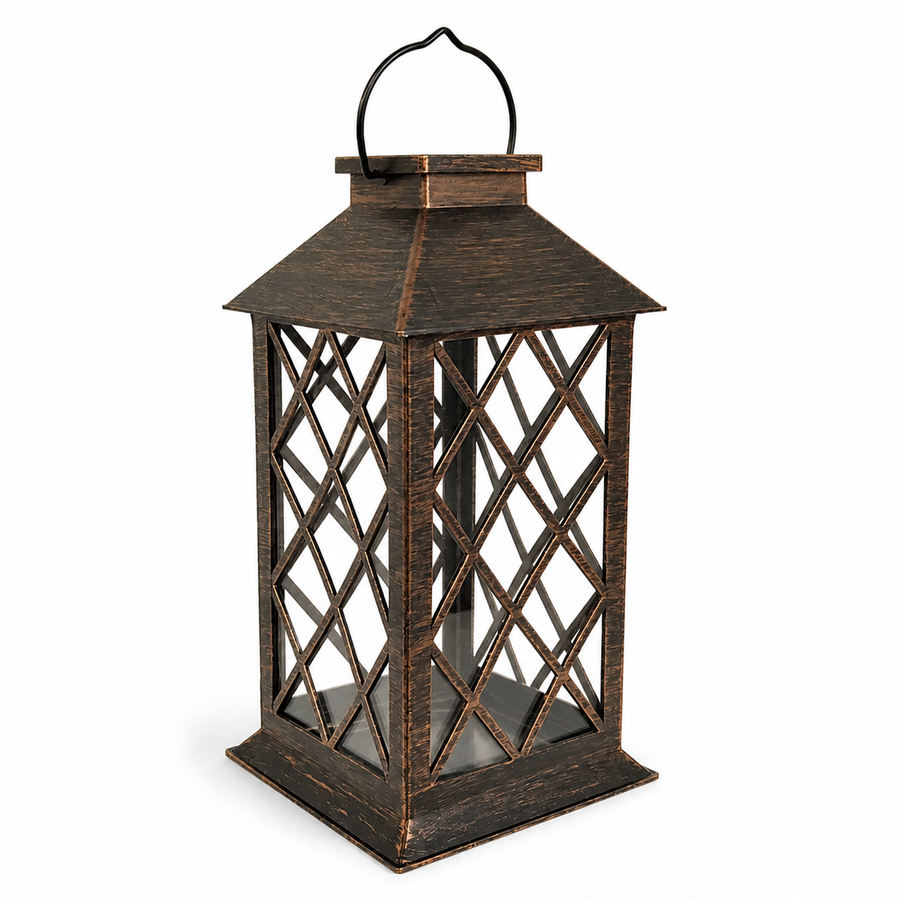 Windproof Metal Candle Lantern