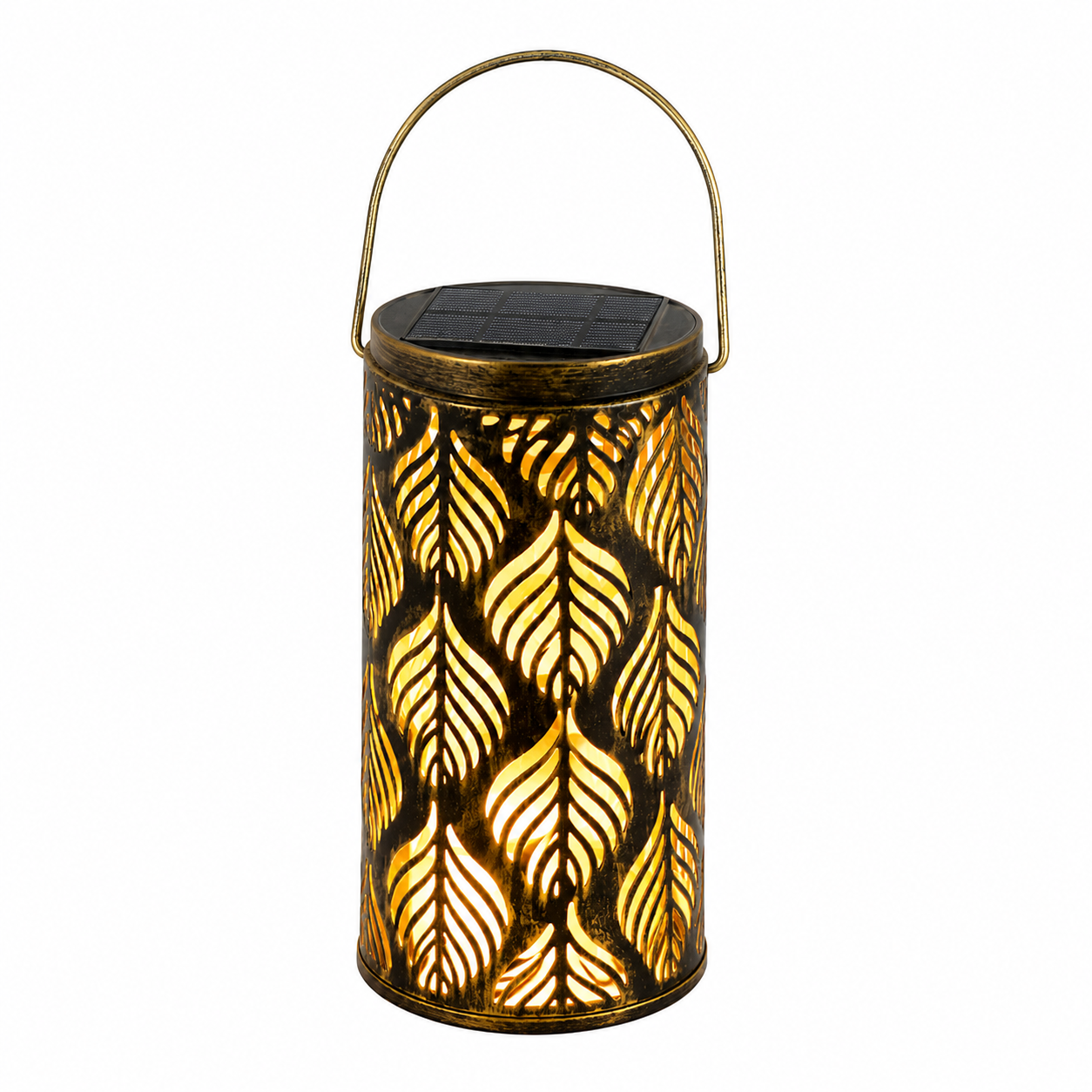 Solar Shadow-Pattern Lantern