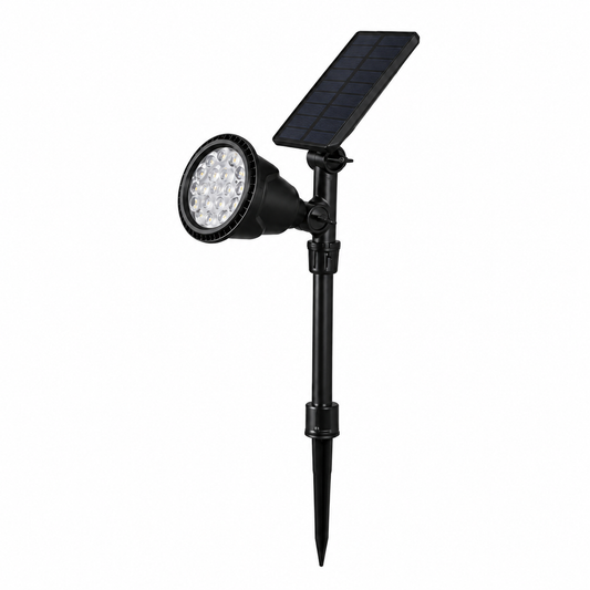 Solar Landscape Spotlight with Adjustable Panel-Warm White 3000K