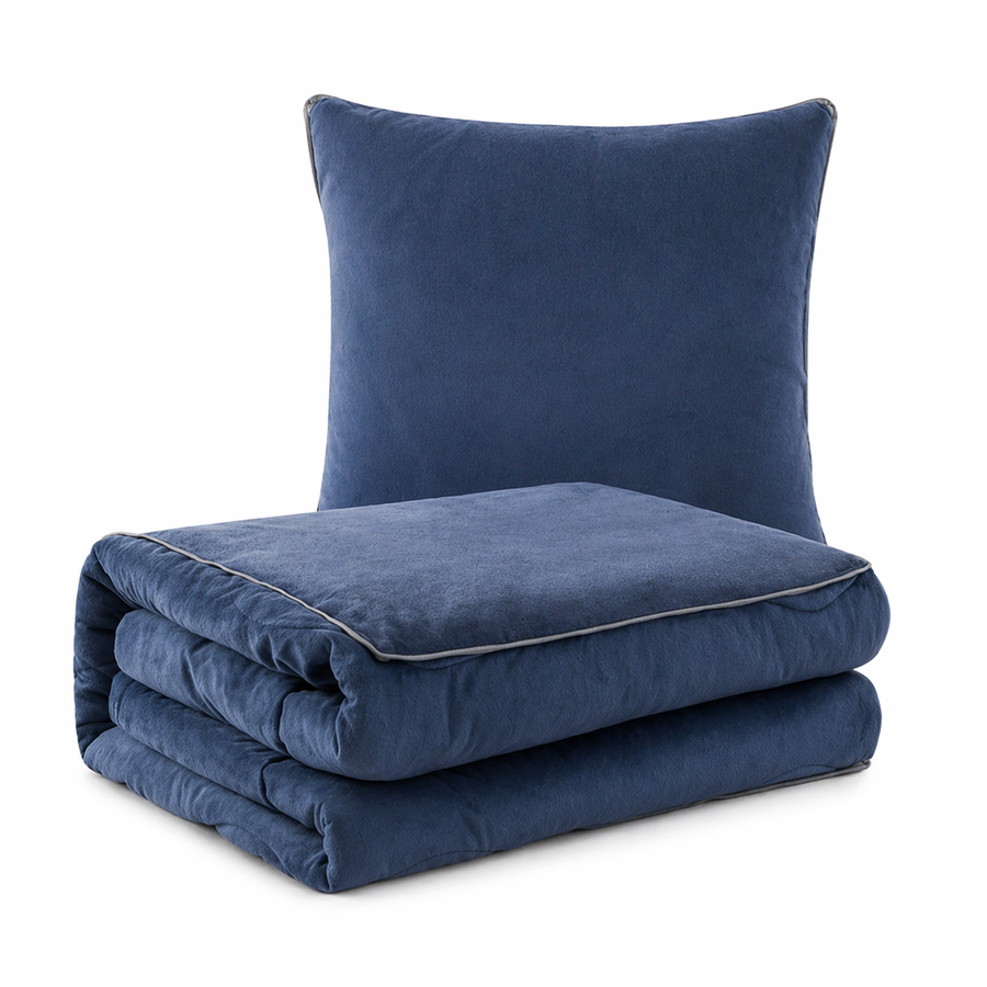 A Sleek Throw That Zips Into a Pillow-Lounge-Ready Comfort