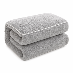 A Minimalist Pillow That Unfolds Into a Throw-Soft Texture, Clean Lines