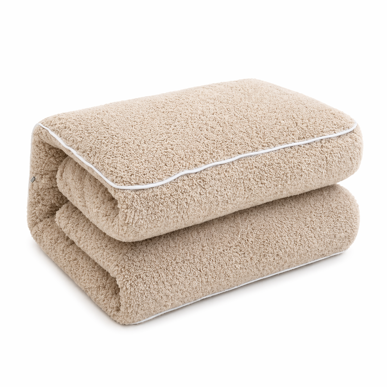 A Minimalist Pillow That Unfolds Into a Throw-Soft Texture, Clean Lines