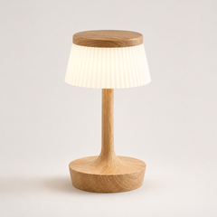 Mushroom Touch-Dimmable Rechargeable Table Lamp