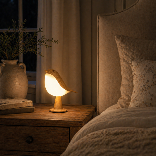 Perch Bird Touch-Dimmable Rechargeable Night Light