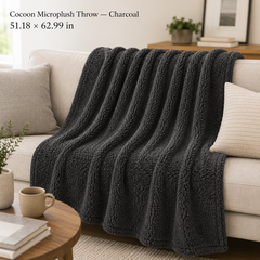 Cocoon Microplush Throw Blanket-51in x 63in