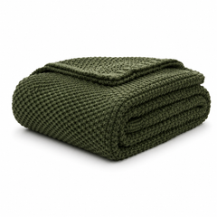 Pebble-Knit Throw Blanket (51in x 63in)
