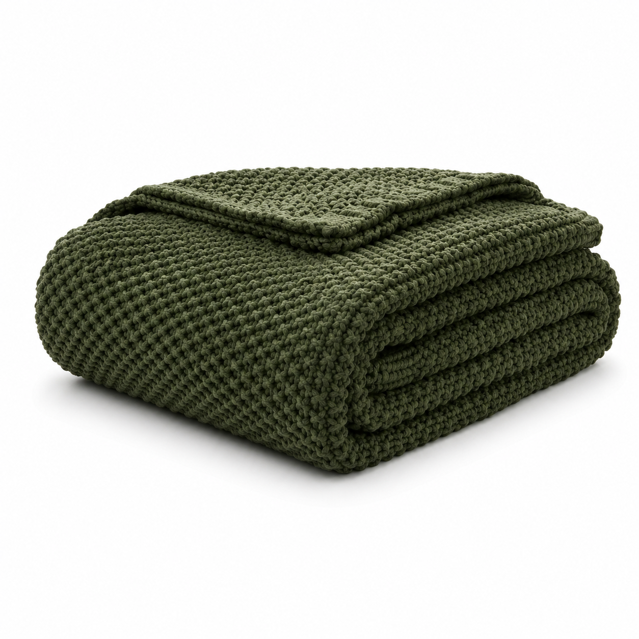 Pebble-Knit Throw Blanket (51in x 63in)