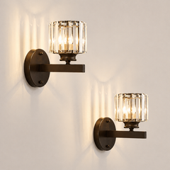 Marlow Prism Cordless Wall Sconce Set of 2