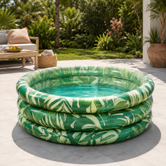 Tropical Leaf Inflatable Pool
