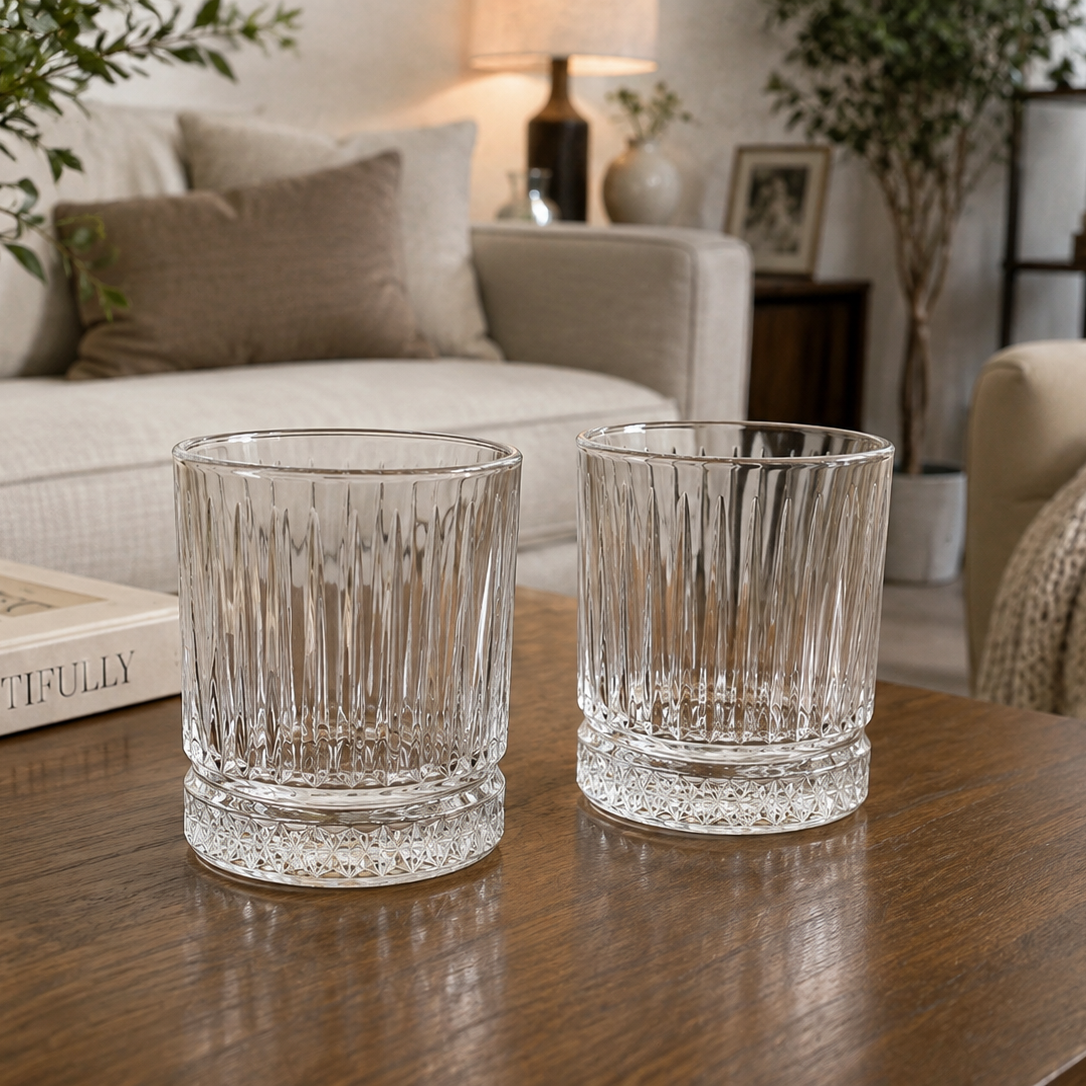 360ml Clear Drinking Glass Set