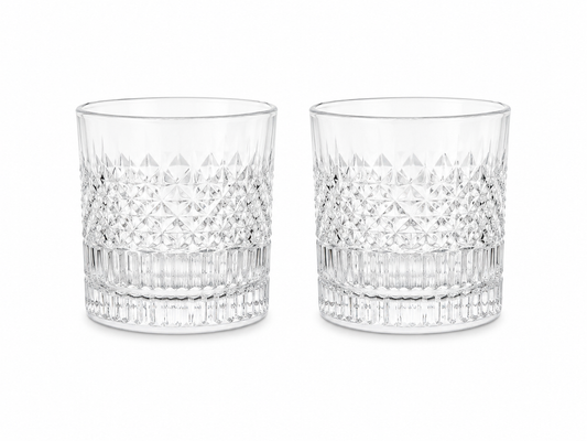 330 ml Clear Drinking Glass Set of 2