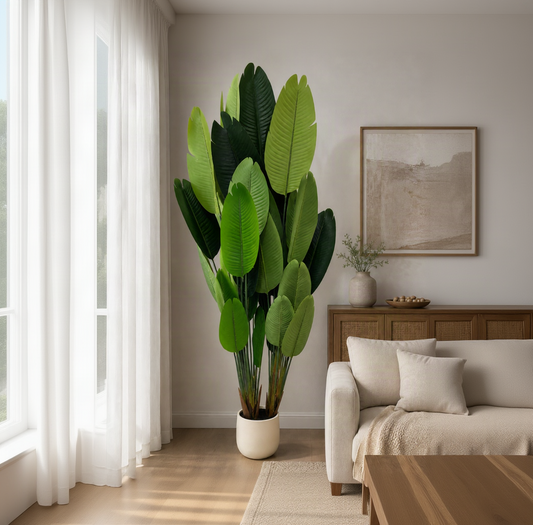 Faux Traveler's Palm (94.49" H)