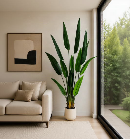 Faux Traveler's Palm (70.87" H)
