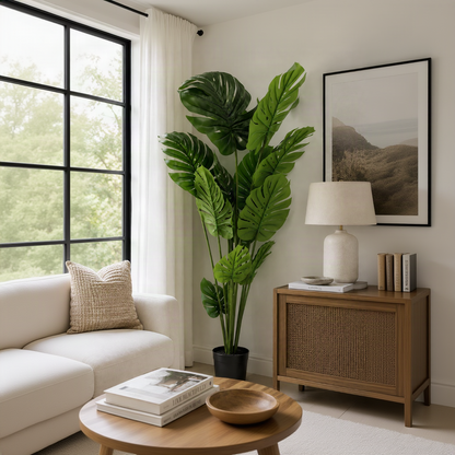 Faux Monstera Plant (4.92 ft H)