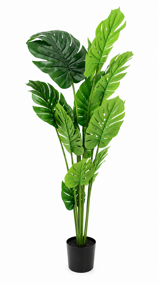 Faux Monstera Plant (4.92 ft H)