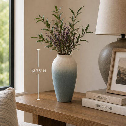 Gradient Matte Ceramic Vase