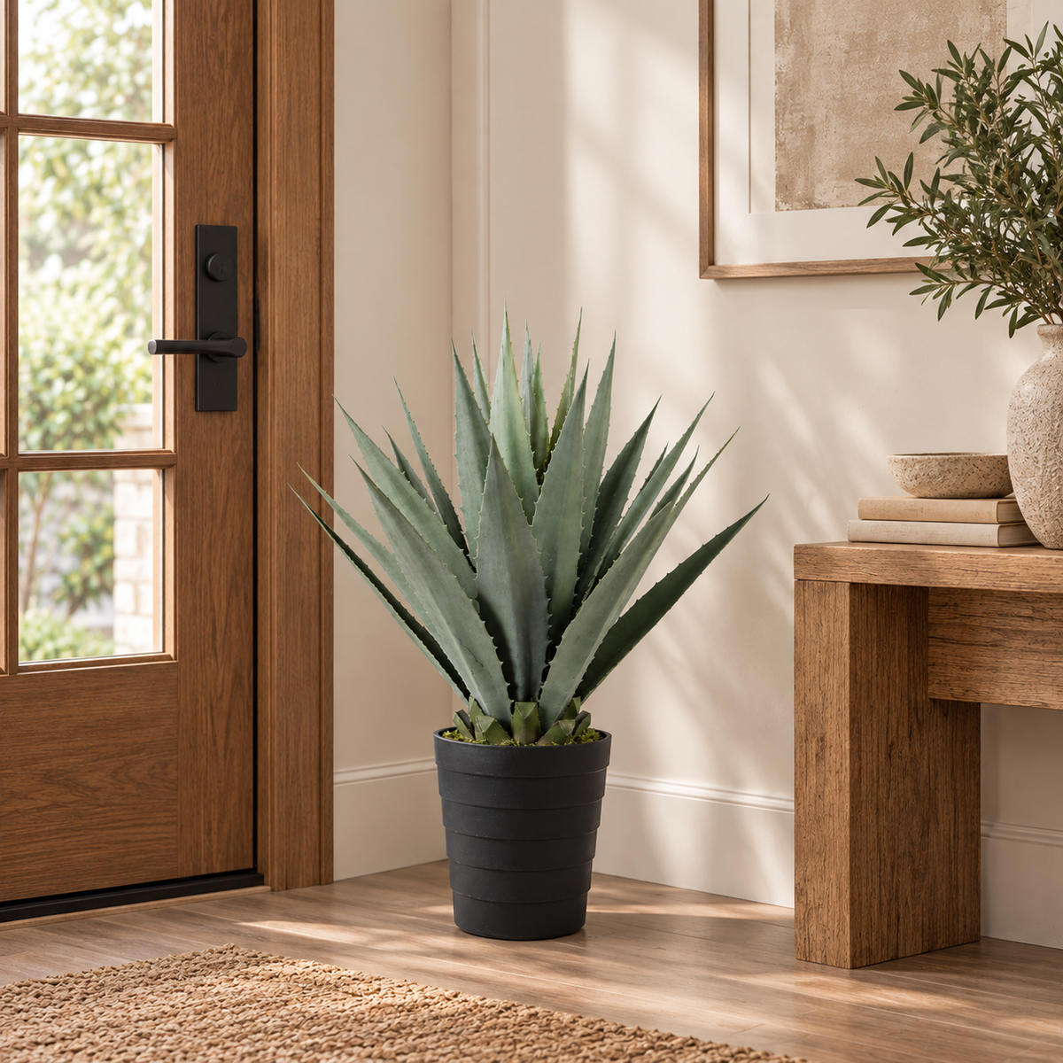 Faux Gray-Green Agave (2.69 ft H)